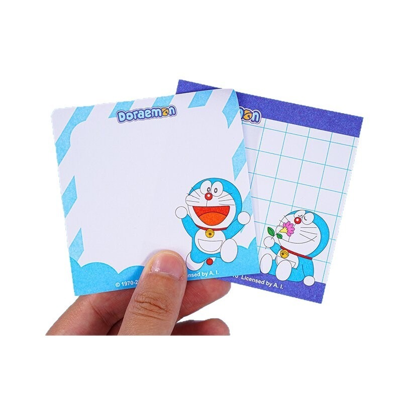 Memo Pad Sticky - 4pcs Doraemons Sticky Notes Anime School