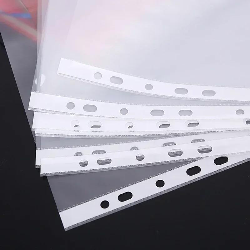 Binder Clip Assorted - 100pcs Clear A4 Plastic File Folders