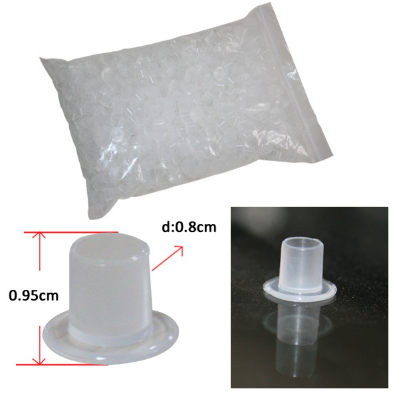 Calligraphy Ink Bottle - New 1000pcs 8mm White Steady Self-Stand