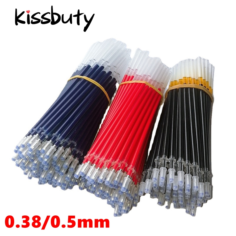 Gel Ink Pen Set - 0.38/0.5mm Gel Pen Refill Blue/Black Ink