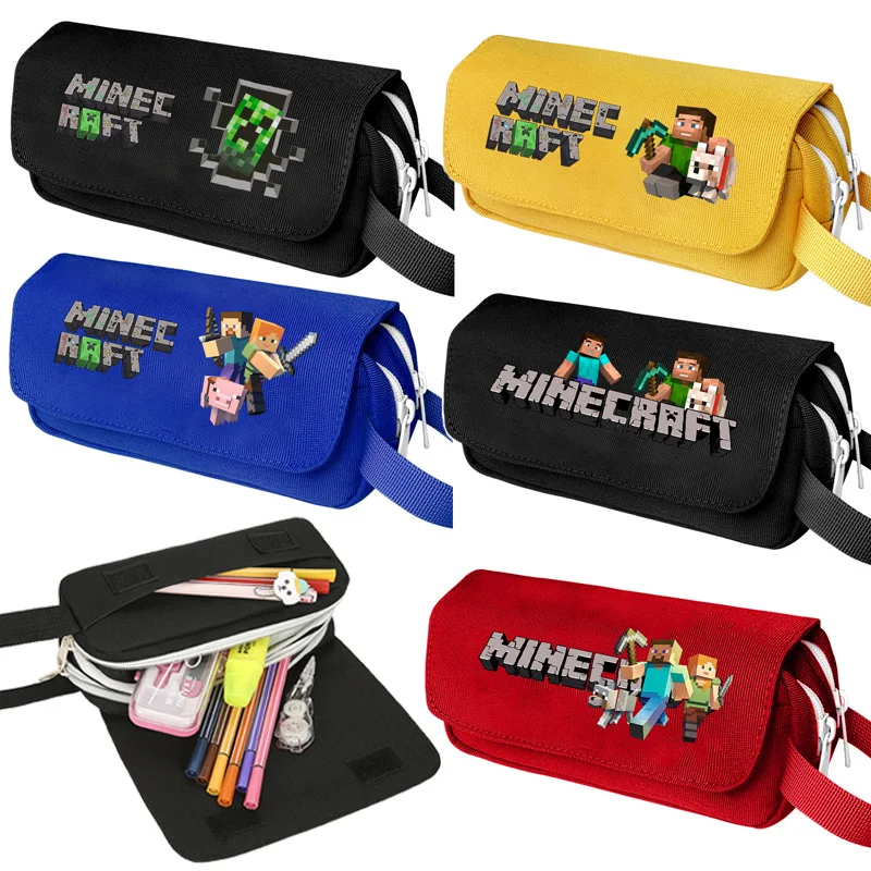 Pencil Case Large - Miner Crafting Pixel Series Pencil Case