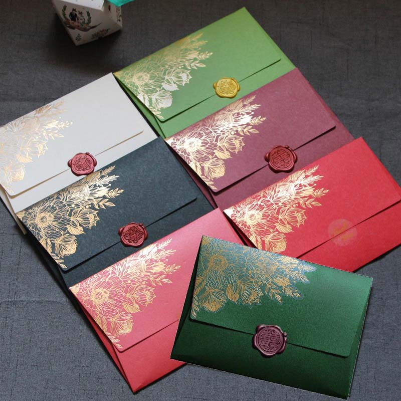 Letter Envelope Kraft - 10Pcs Without Stamp High Grade Pearl