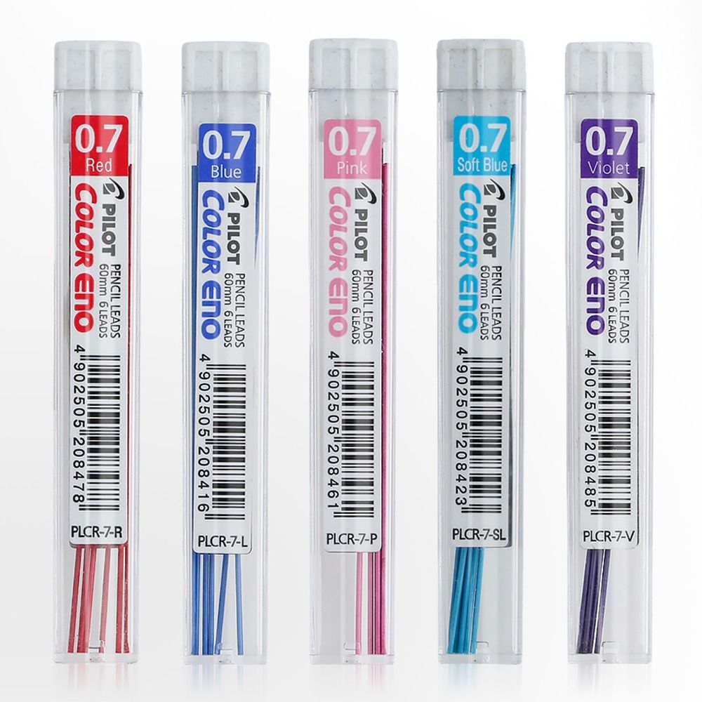 Mechanical Pencil Lead - 0.7mm 2B Multi-color Mechanical Pencil Refill