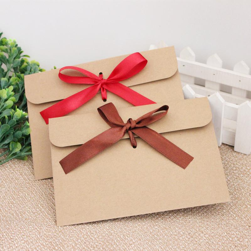 10Pcs Retro Kraft Envelope Bag - Letter Envelope Kraft 评论和价格