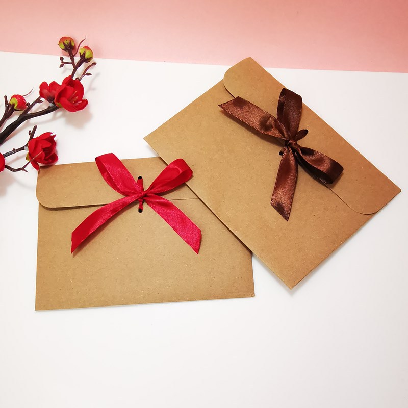 10Pcs Retro Kraft Envelope Bag - Letter Envelope Kraft 评论和价格