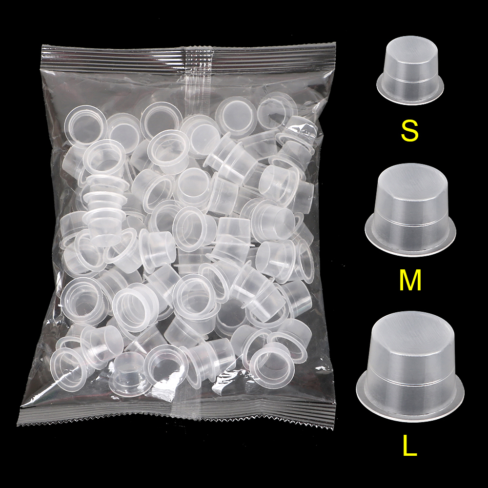100pcs Tattoo Large Medium Sma - Calligraphy Ink Bottle 评论和价格