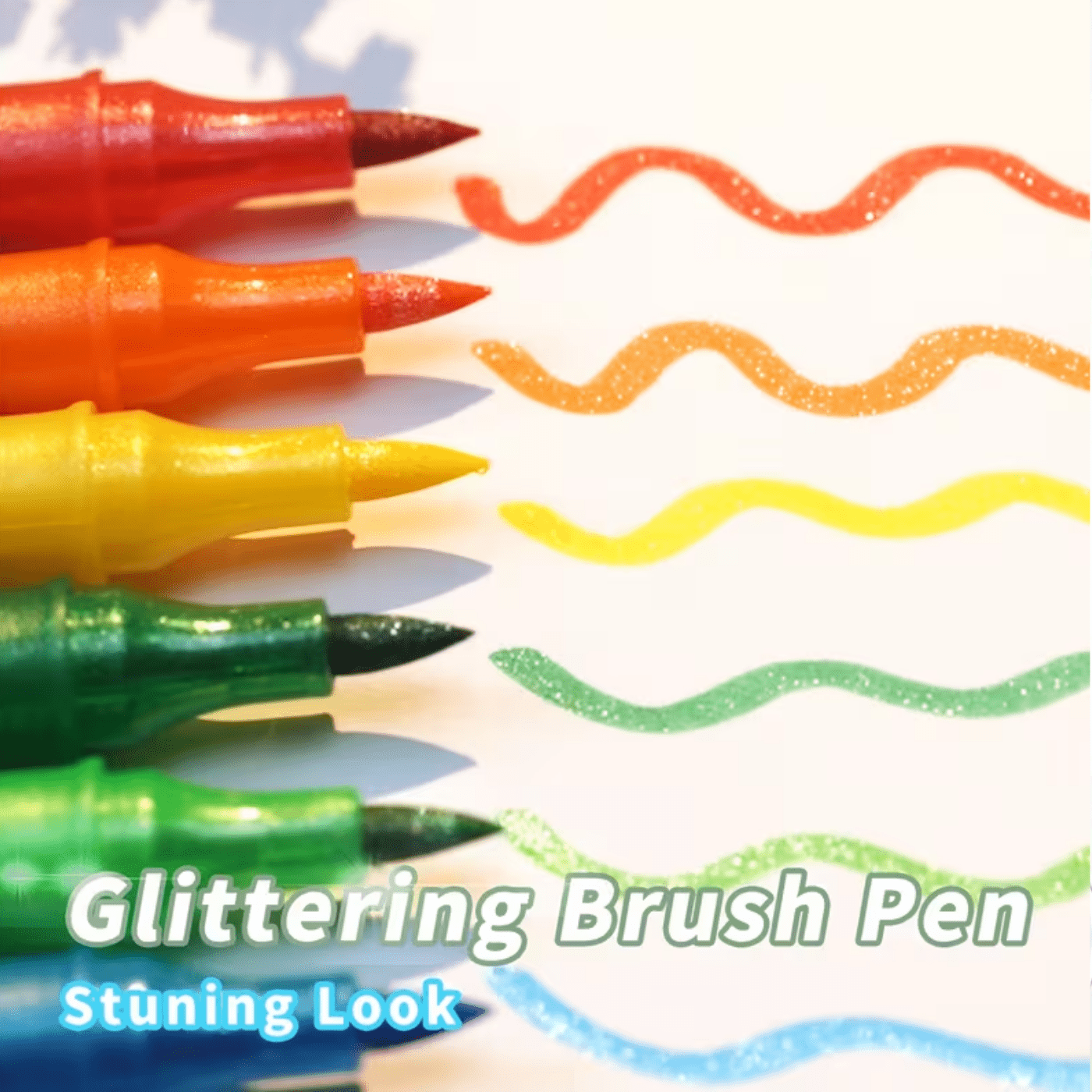 24/48 Color Double-Ended Glitt - Gel Ink Pen Set 评论和价格