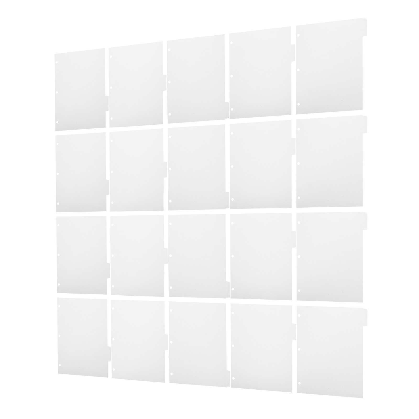4Sets Blank Write on Binder Di - Index Tab Divider 评论和价格