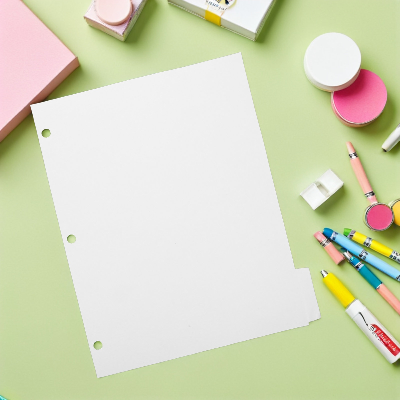 4Sets Blank Write on Binder Di - Index Tab Divider 评论和价格