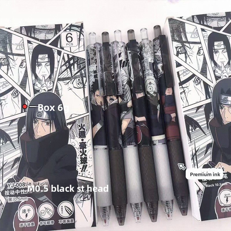 Anime Naruto Gel Pen Cute Cart - Gel Ink Pen Set 评论和价格