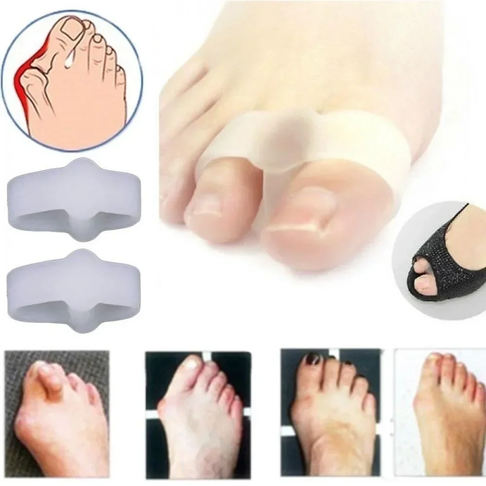 2 Holes Bunion Corrector Pain  - Correction Fluid White 评论和价格