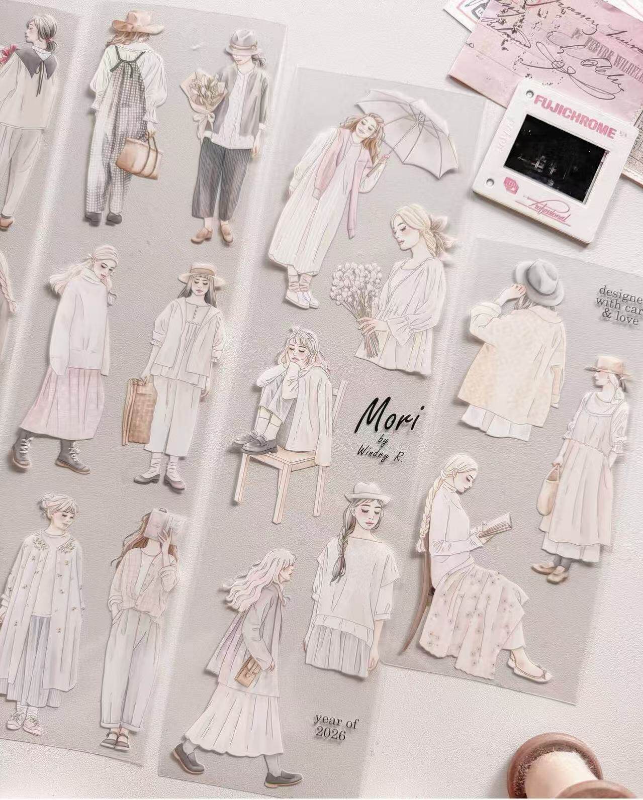 1 Loop Listenida X Windry Mono - Washi Tape Set 评论和价格