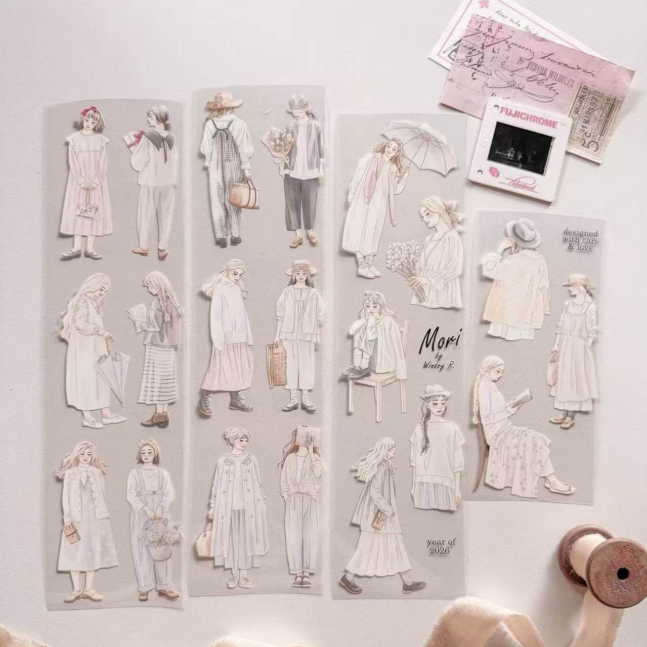 1 Loop Listenida X Windry Mono - Washi Tape Set 评论和价格