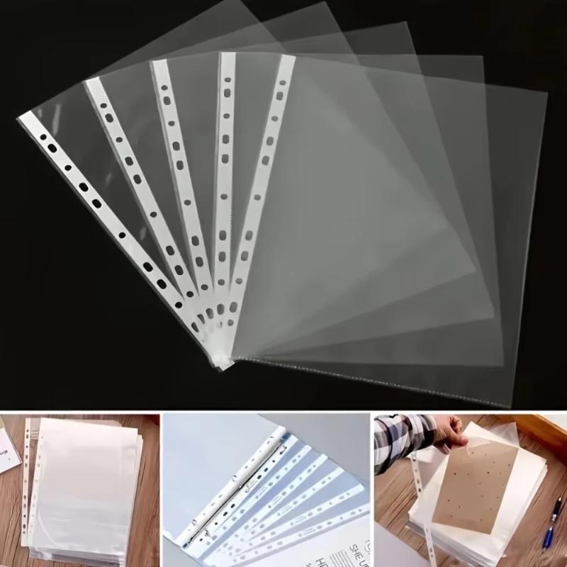 100pcs Clear A4 Plastic File F - Binder Clip Assorted 评论和价格