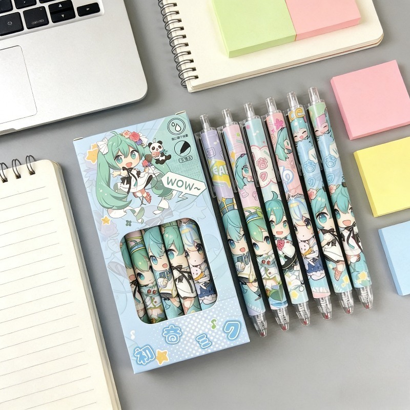Hatsune Miku quick-drying gel  - Gel Ink Pen Set 评论和价格
