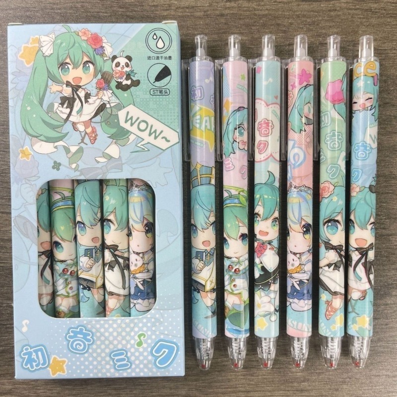Hatsune Miku quick-drying gel  - Gel Ink Pen Set 评论和价格