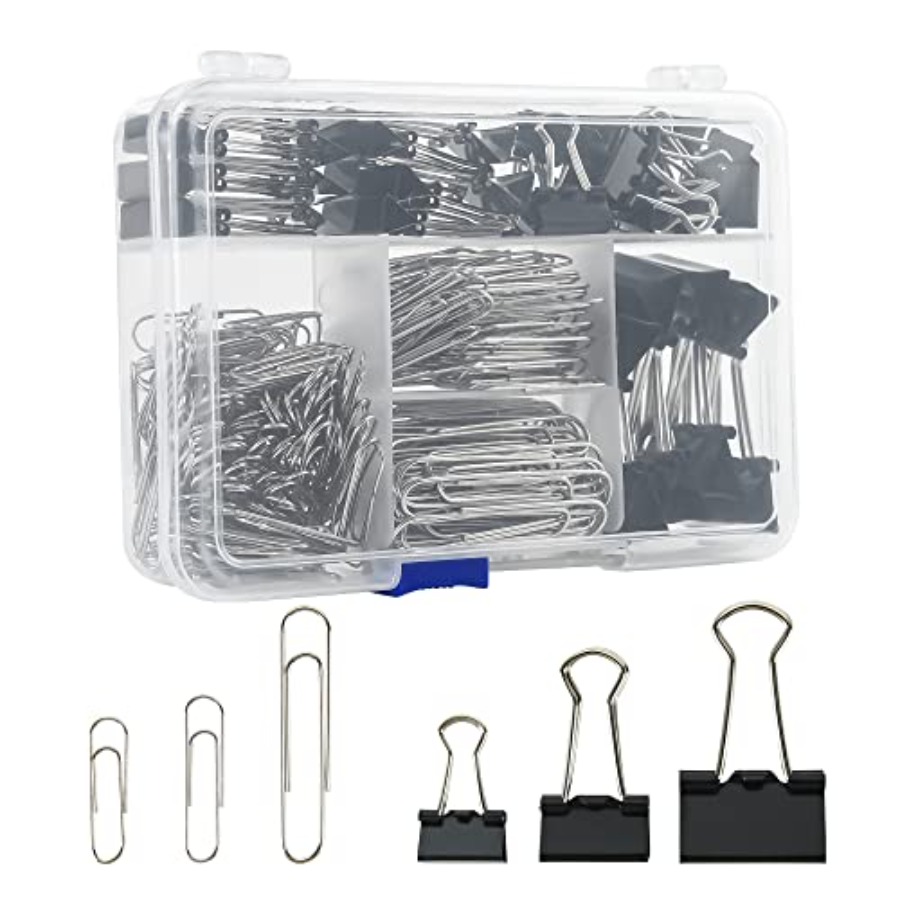 Assorted Size Binder Clips and - Binder Clip Assorted 评论和价格