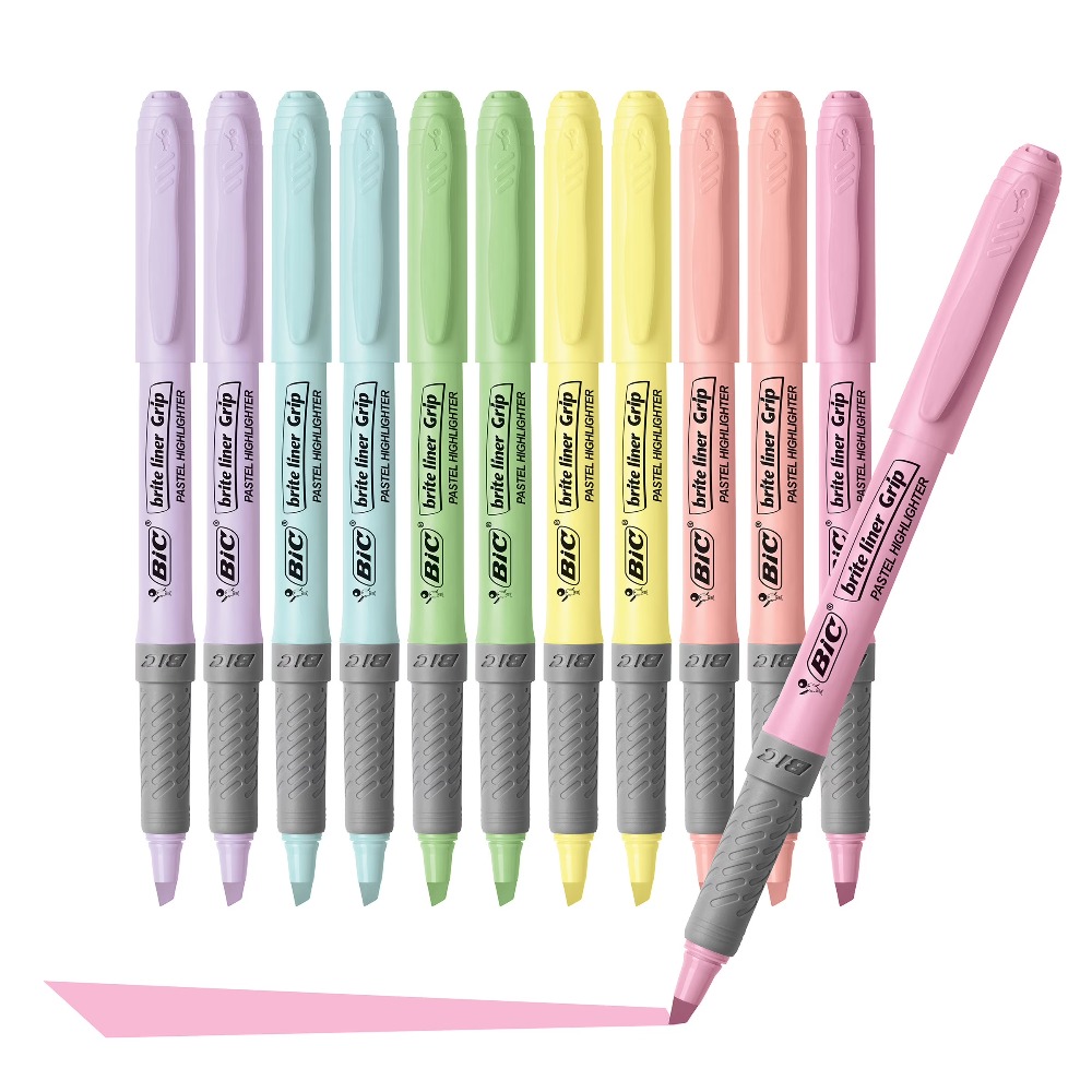 Grip Pastel Highlighters Assor - Supply Of Office Stationery 评论和价格