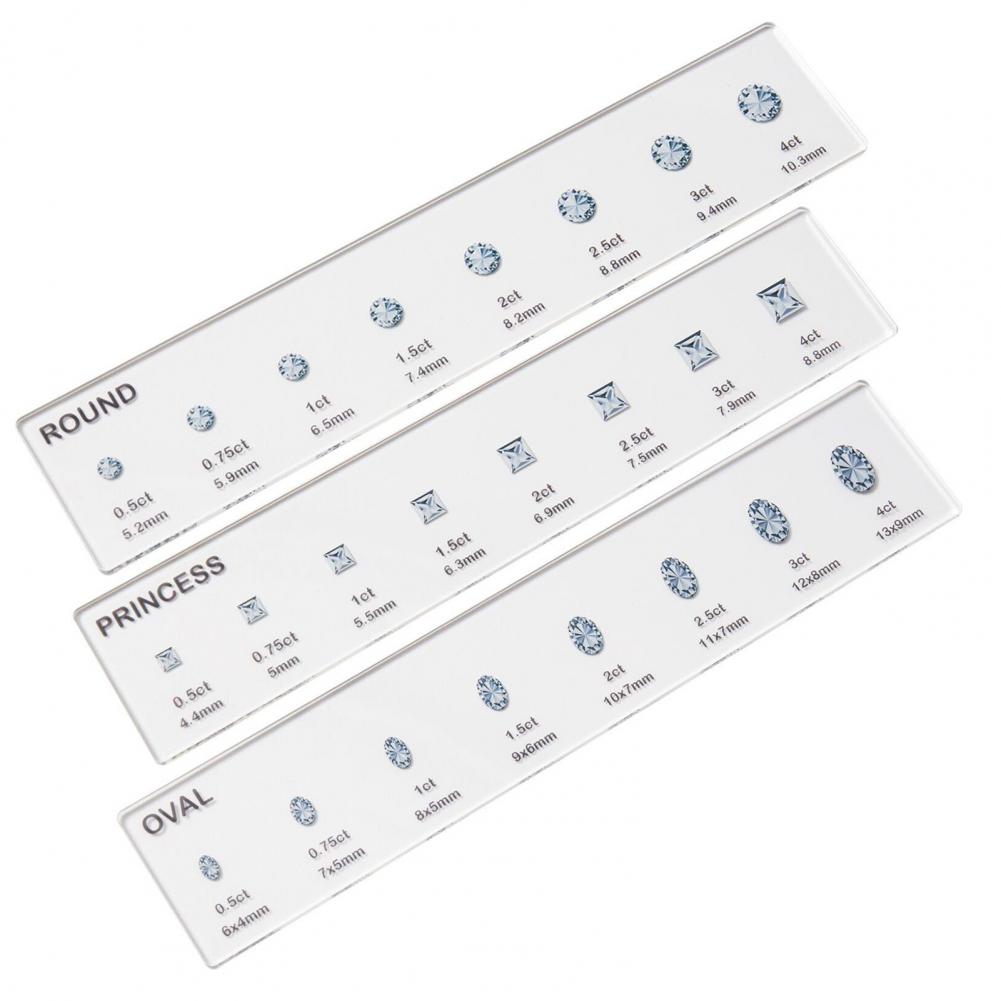 Durable Ruler Transparent Acry - Ruler Set Transparent 评论和价格