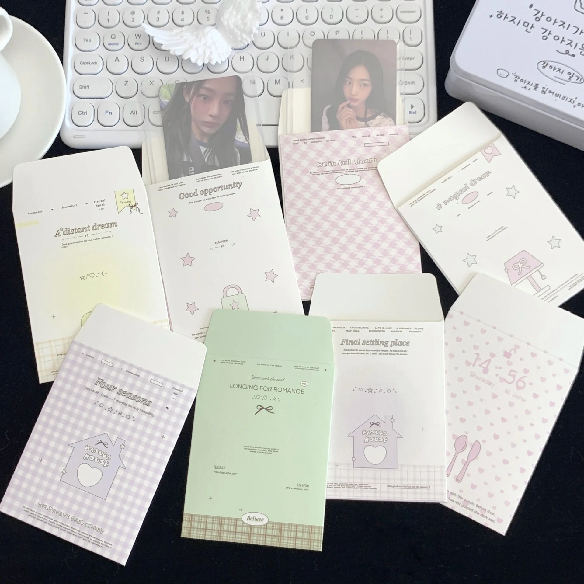 6pcs Card Sleeve Envelope Bag  - Letter Envelope Kraft 评论和价格