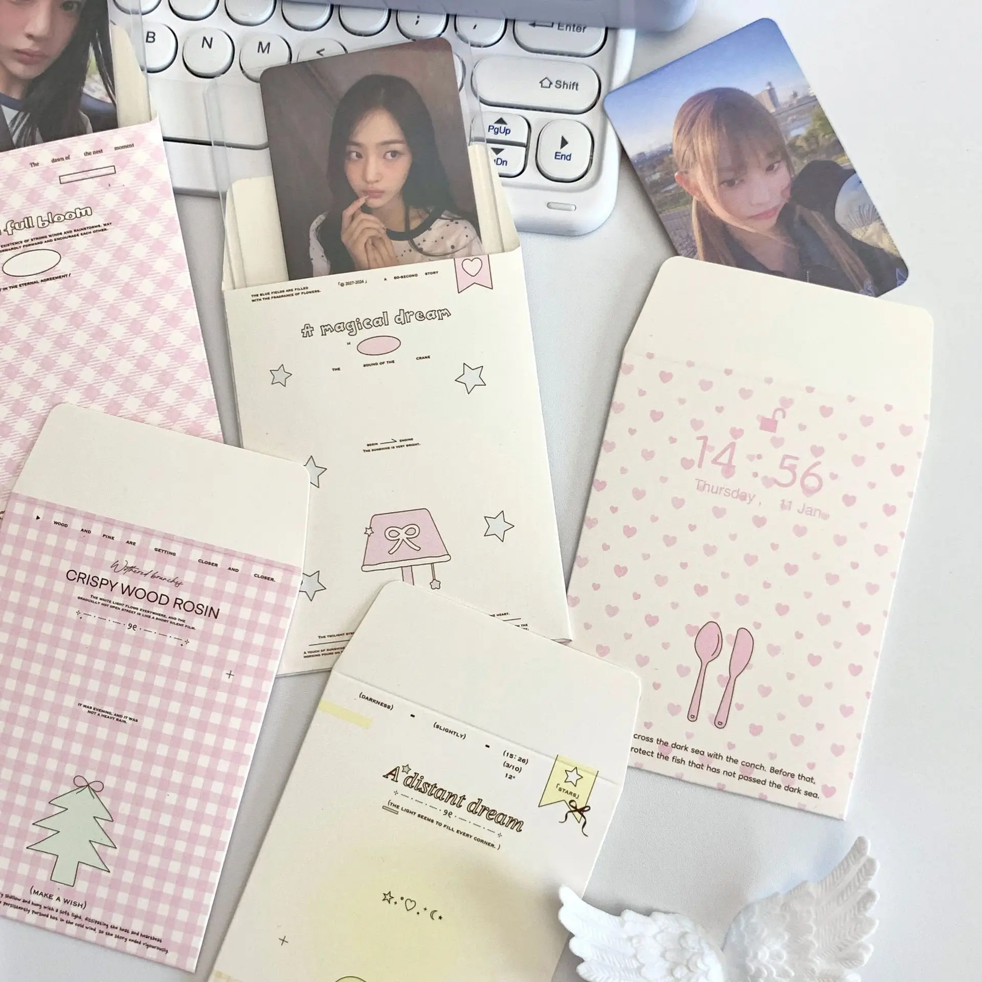 6pcs Card Sleeve Envelope Bag  - Letter Envelope Kraft 评论和价格