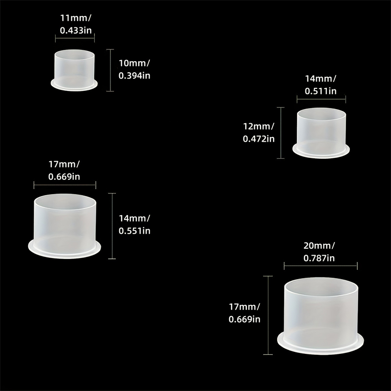 JC TATTOO 100pcs Disposable Ta - Calligraphy Ink Bottle 评论和价格
