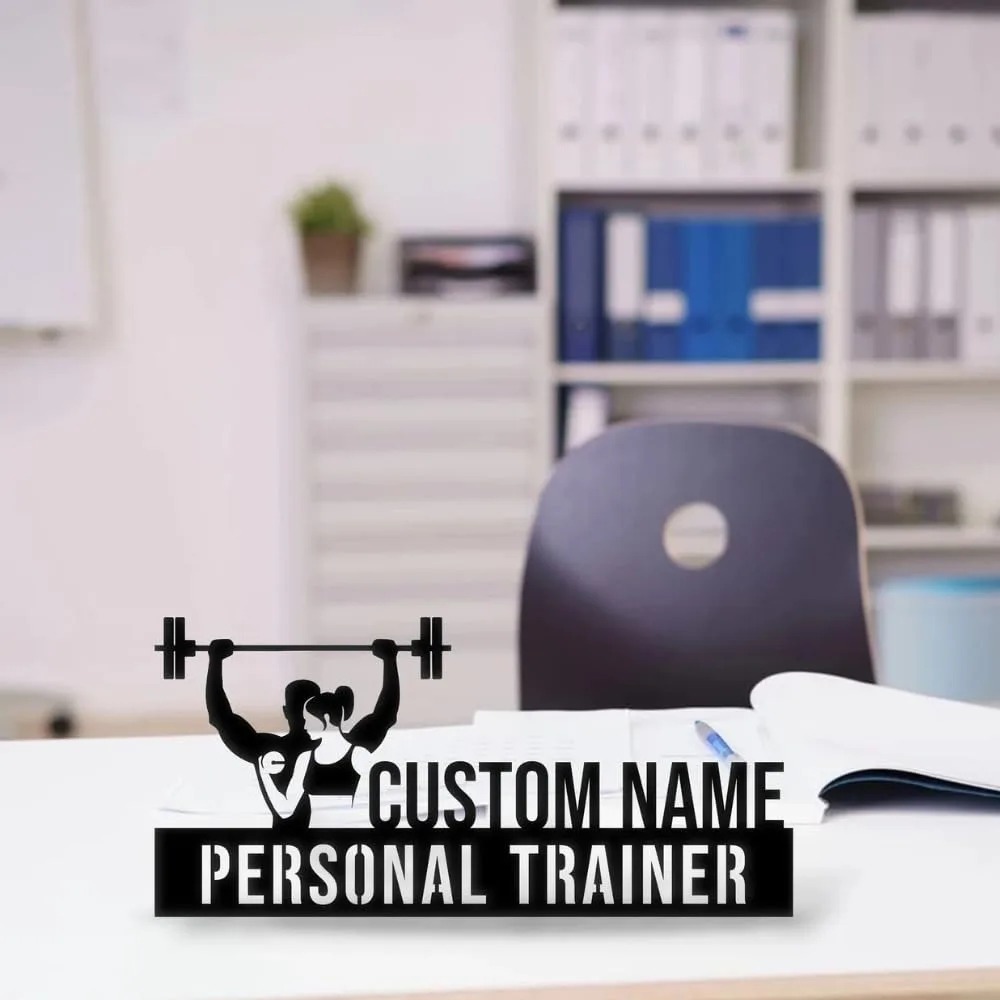 Custom Engraved Personal Train - Desk Name Plate 评论和价格