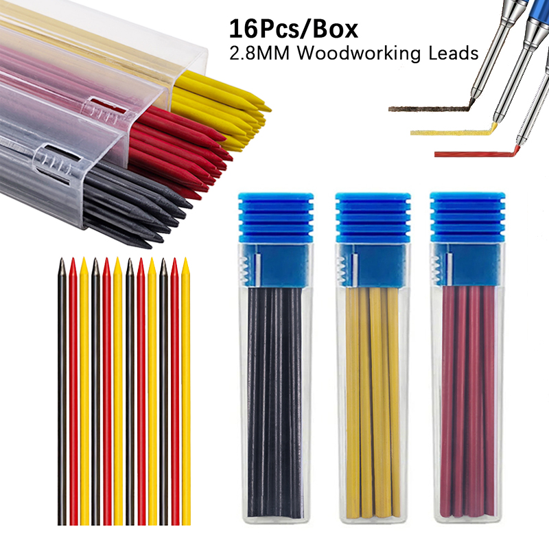 16pcs/Box 2.8mm 2B Solid Carpe - Mechanical Pencil Lead 评论和价格