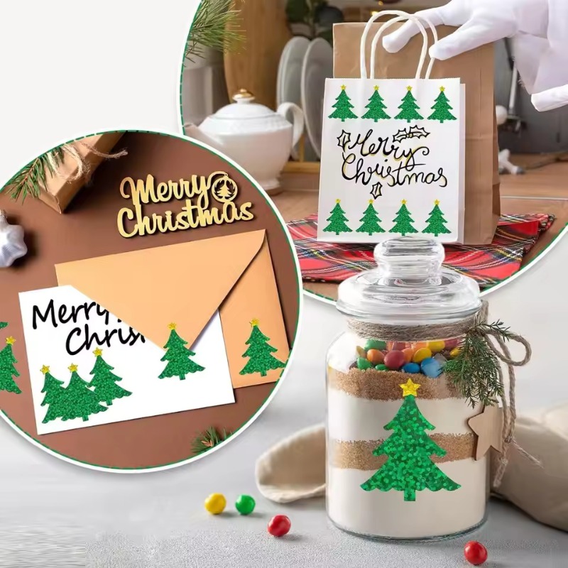Christmas Glittering Tree Stic - Ideal Stationery & Office Supply 评论和价格