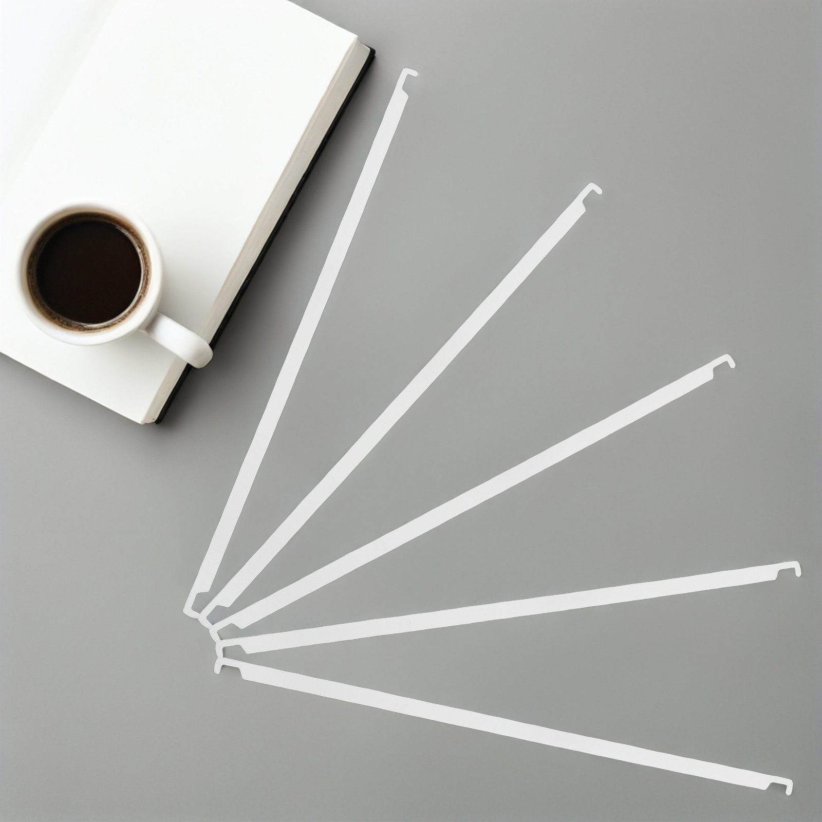 10pcs Office Hanging Metal Rod - File Folder Hanging 评论和价格