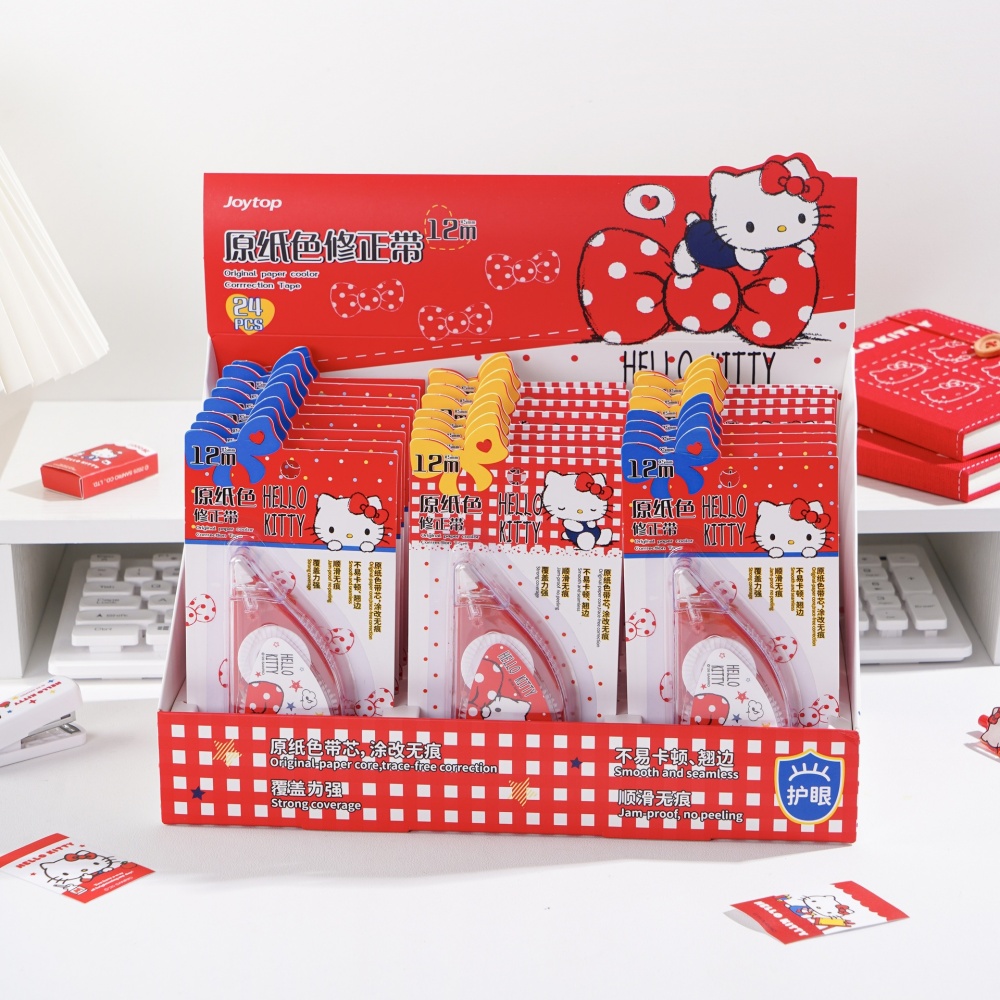 Genuine Hello Kitty Correction - Correction Tape Roller 评论和价格