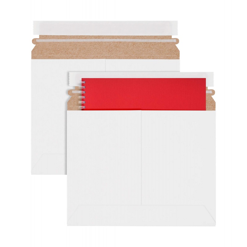25Pcs White Rigid Mailers Stay - Letter Envelope Kraft 评论和价格
