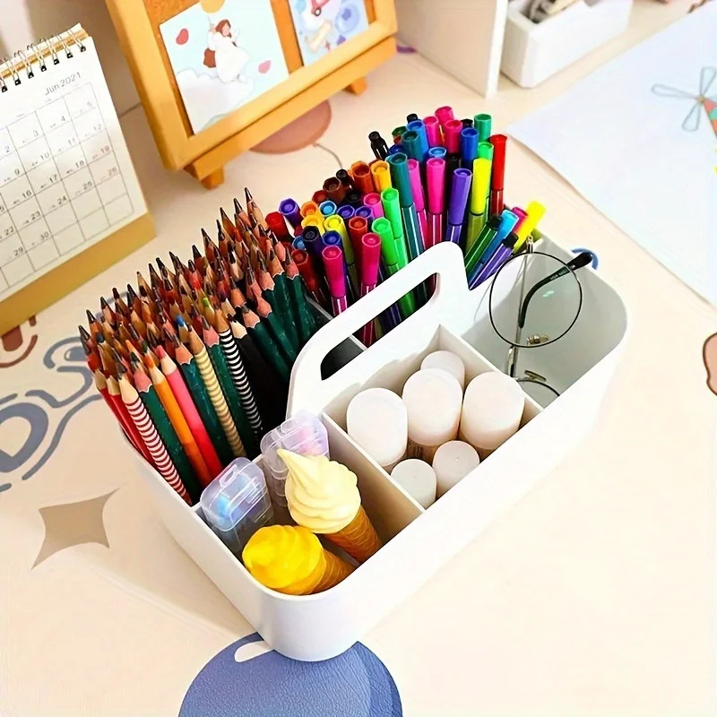 Portable 5-Compartment Storage - Ideal Stationery & Office Supply 评论和价格