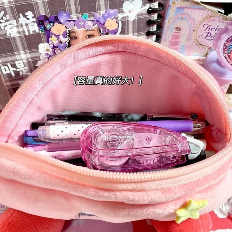 Kirby Plush Pencil Case Pink L - Pencil Case Large 评论和价格
