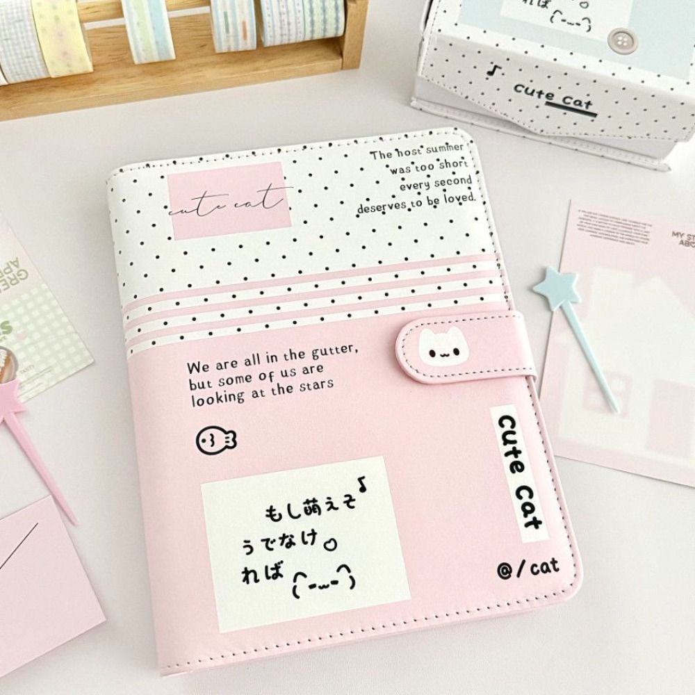 Korean A5 Loose-leaf Notebook  - Notebook Dotted A5 评论和价格