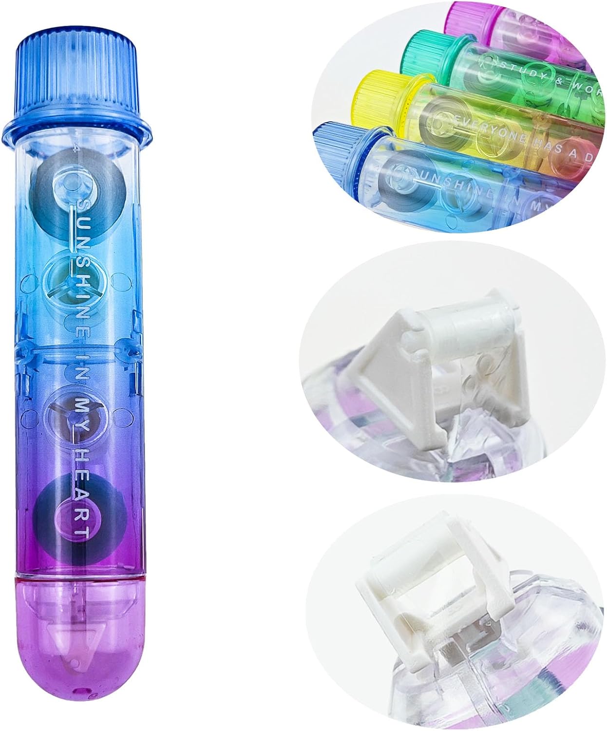 4 PACK 2 In1 White Out Correct - Correction Tape Roller 评论和价格