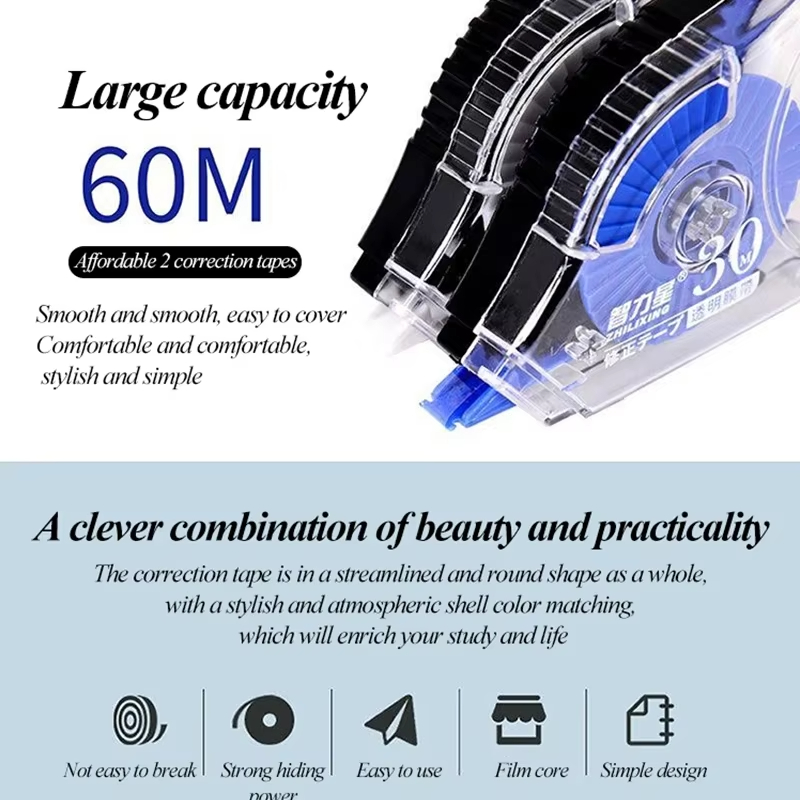 6pcs/Set School Correction Tap - Correction Tape Roller 评论和价格