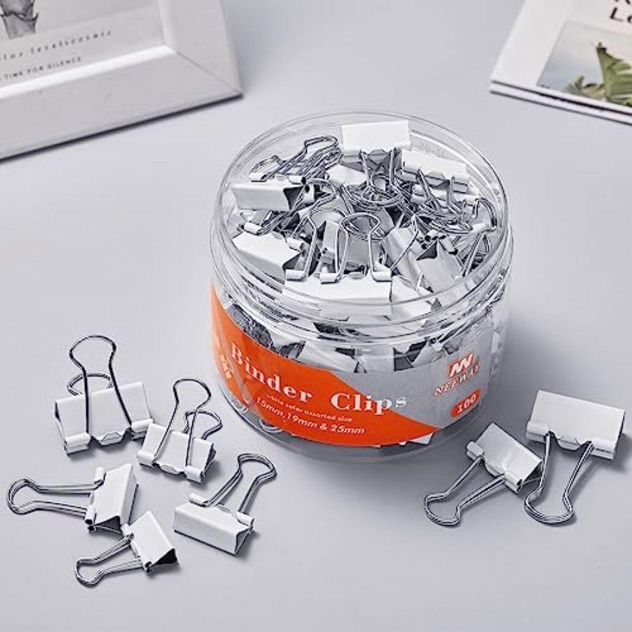Binder Clips Assorted Sizes, W - Binder Clip Assorted 评论和价格