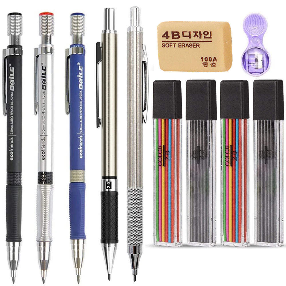 2.0mm 2B Mechanical Pencils Au - Ideal Stationery & Office Supply 评论和价格