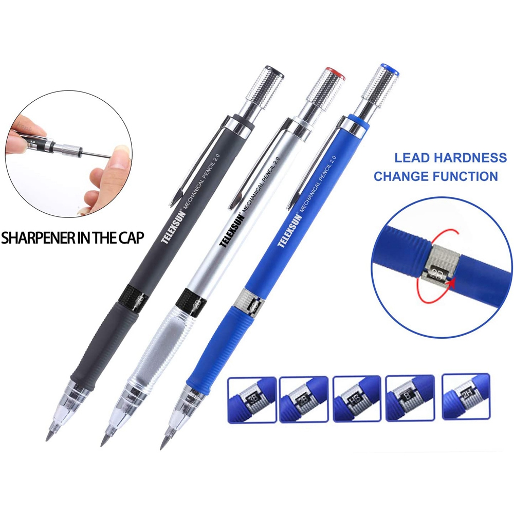 2.0mm 2B Mechanical Pencils Au - Ideal Stationery & Office Supply 评论和价格