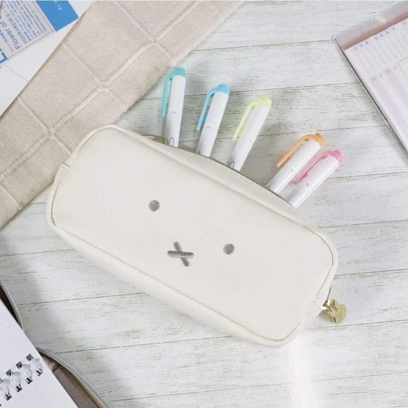Simple Miffy Rabbit Sweet and  - Pencil Case Large 评论和价格
