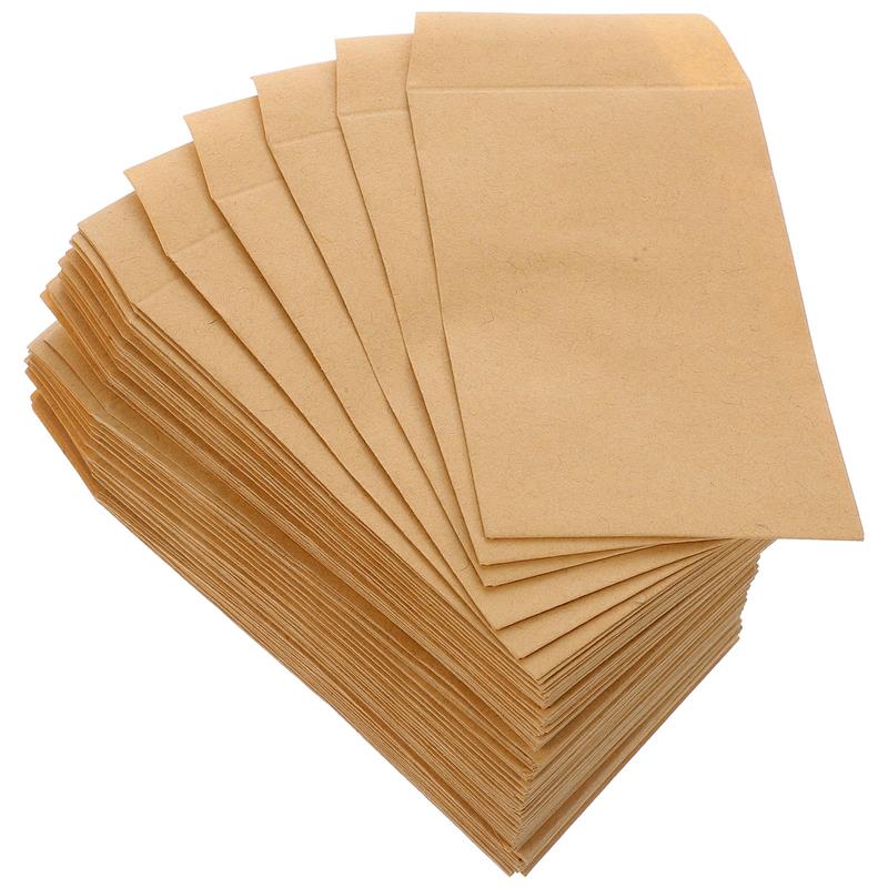100Pcs Small Kraft Seed Envelo - Letter Envelope Kraft 评论和价格