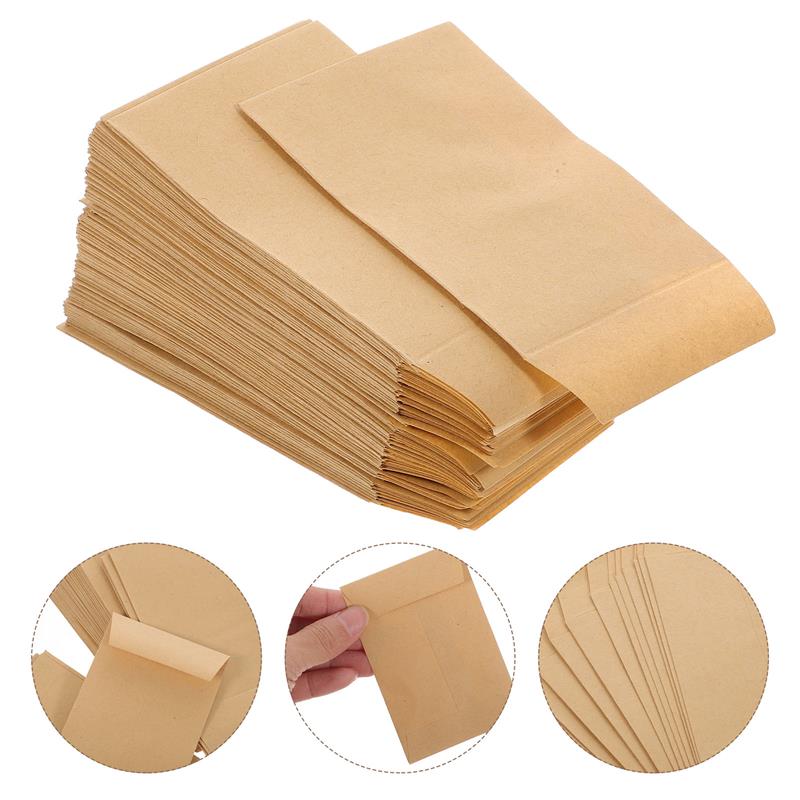 100Pcs Small Kraft Seed Envelo - Letter Envelope Kraft 评论和价格