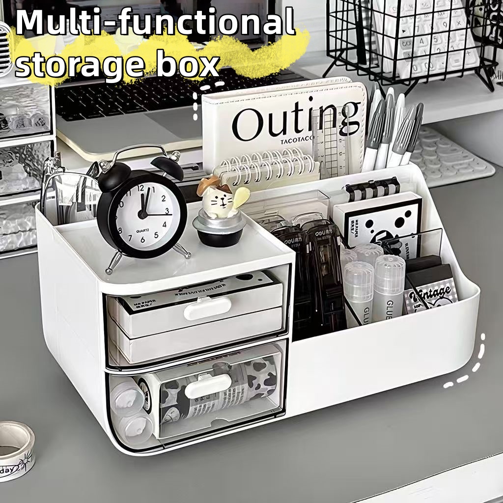 1Pcs Desktop Cosmetics Organiz - Ideal Stationery & Office Supply 评论和价格