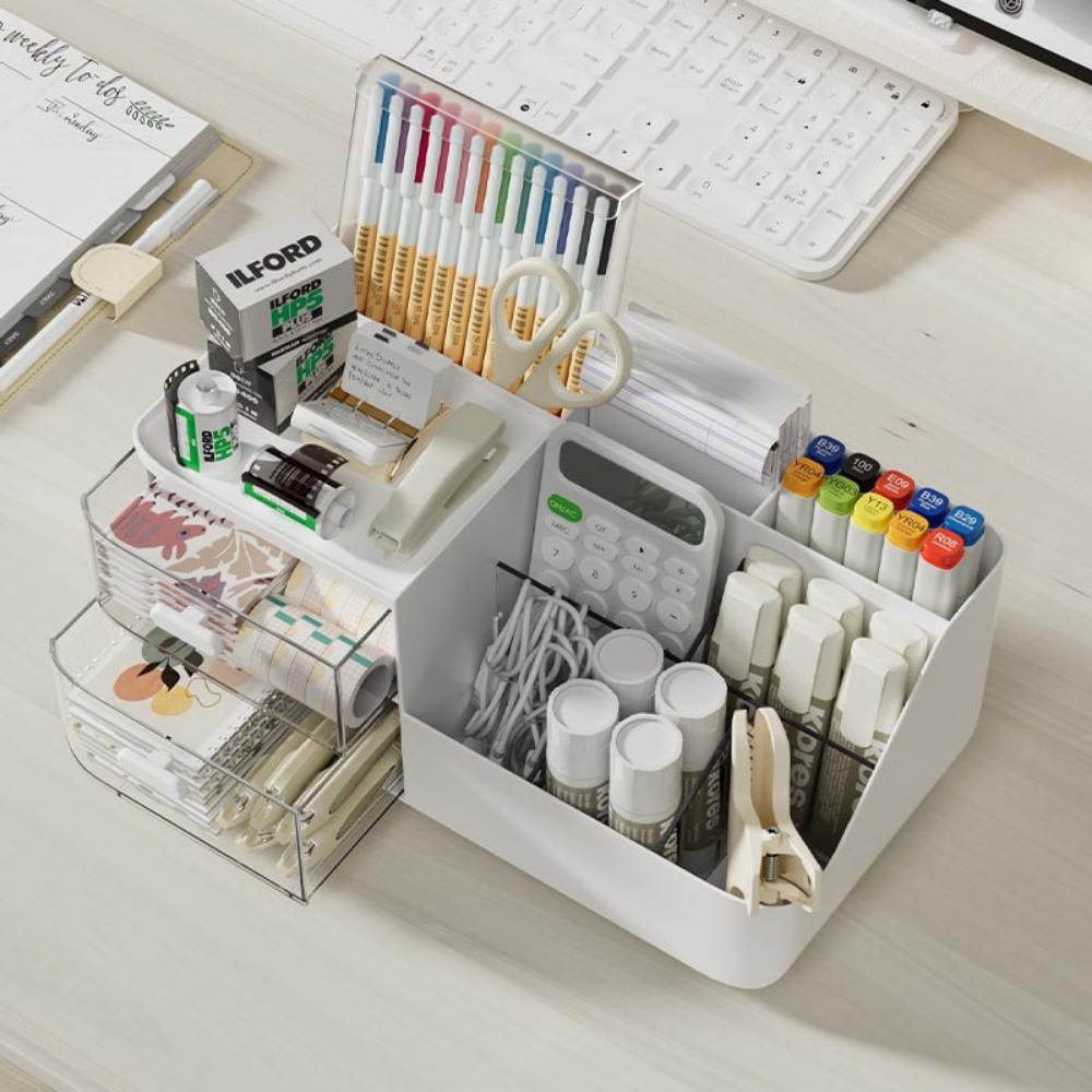 1Pcs Desktop Cosmetics Organiz - Ideal Stationery & Office Supply 评论和价格