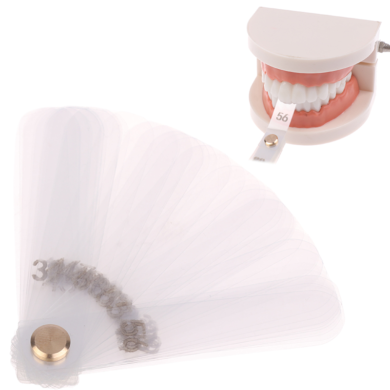 /ACR/Dental Interproximal Redu - Ruler Set Transparent 评论和价格