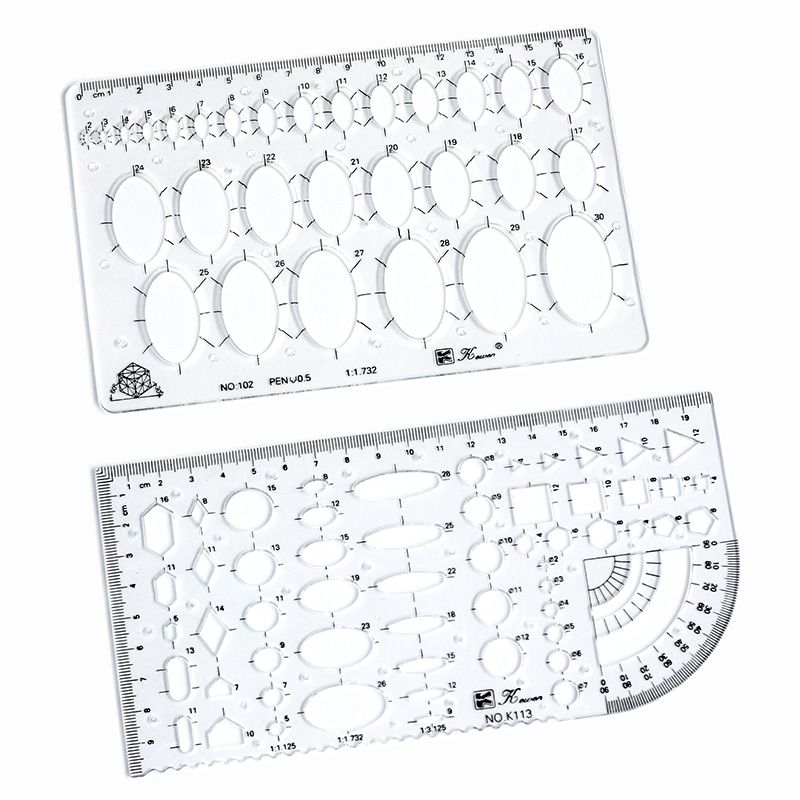 Transparent drawing size squar - Ruler Set Transparent 评论和价格
