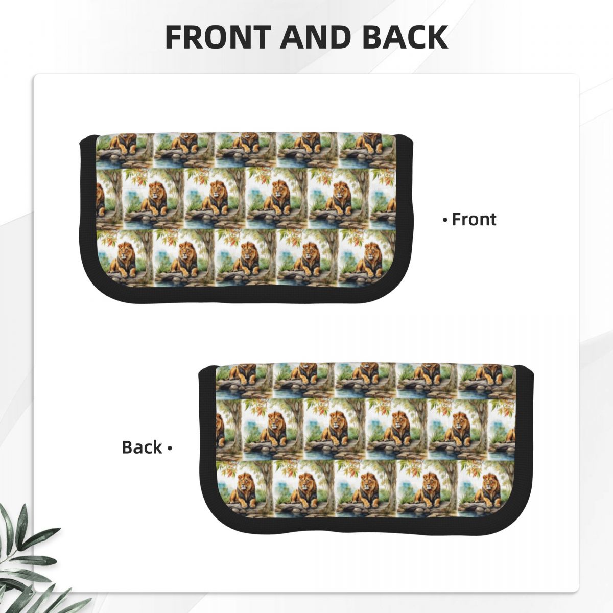 A Lion In A Forest Pencil Case - Lion Stationery & Office Supply(Kunshan)Co.Ltd 评论和价格