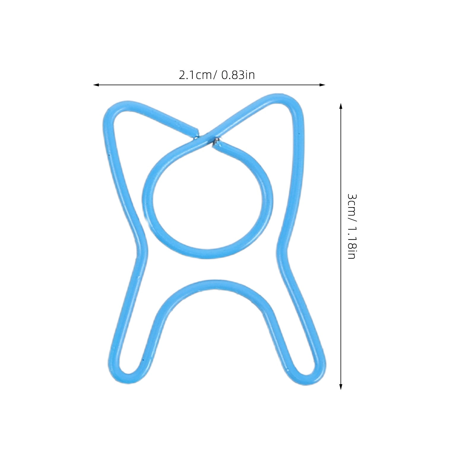 100Pcs Colorful Tooth Shaped P - Binder Clip Assorted 评论和价格