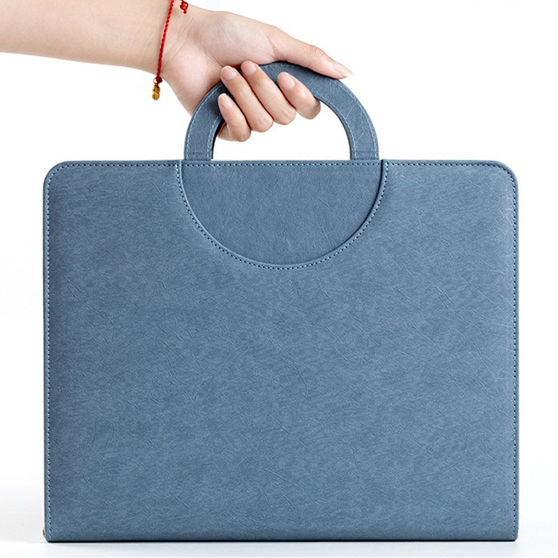 Multifunctional A4 PU Leather  - Binder Clip Assorted 评论和价格